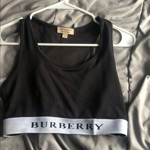 Burberry sports bra worn twice